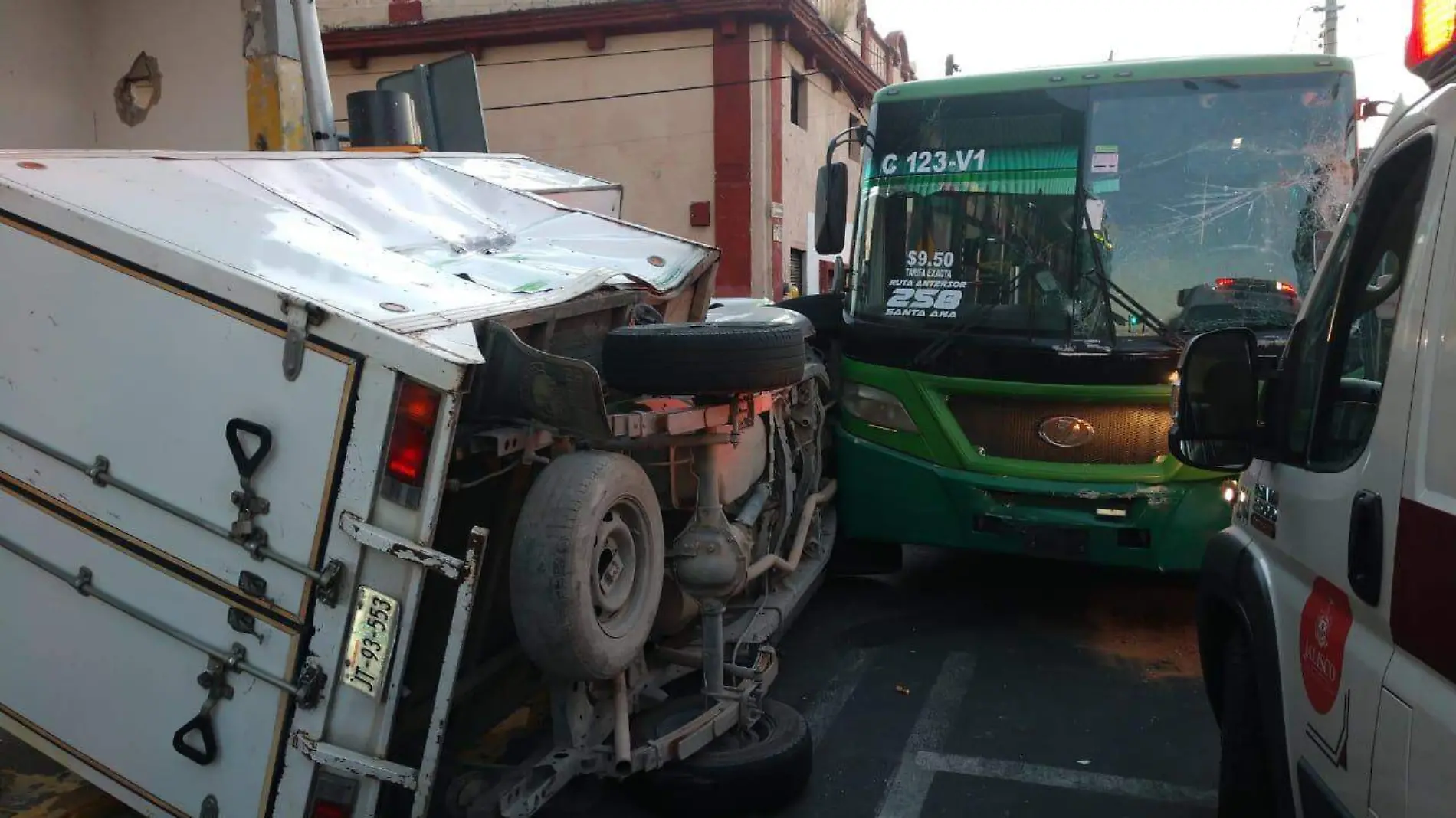 Accidente en Santa Tere